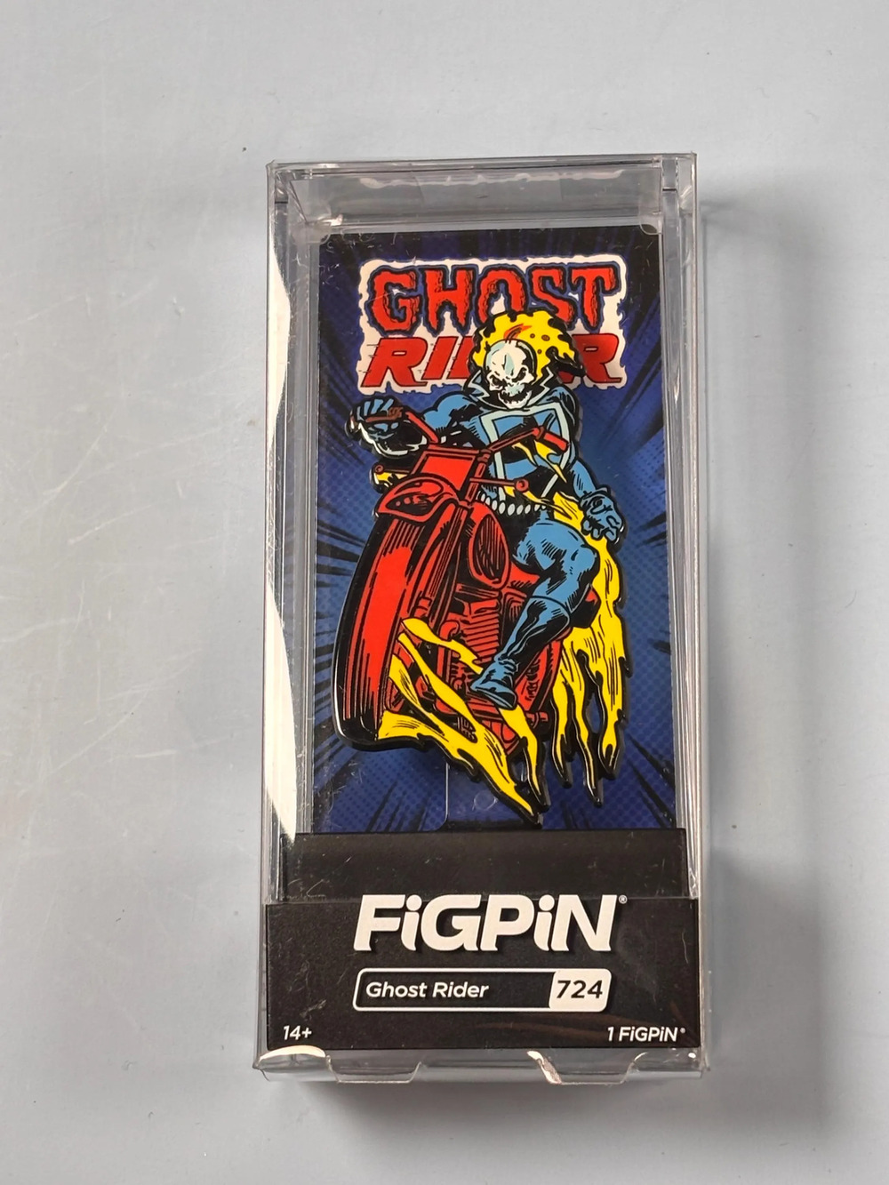 FiGPiN Marvel Ghost Rider Collectible Enamel Pin #724 New